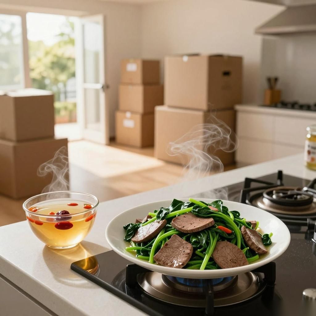 搬家后吃对食物能抗疲劳补铁