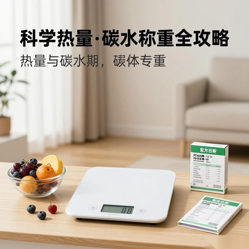 科学减脂实操：热量碳水称重全攻略