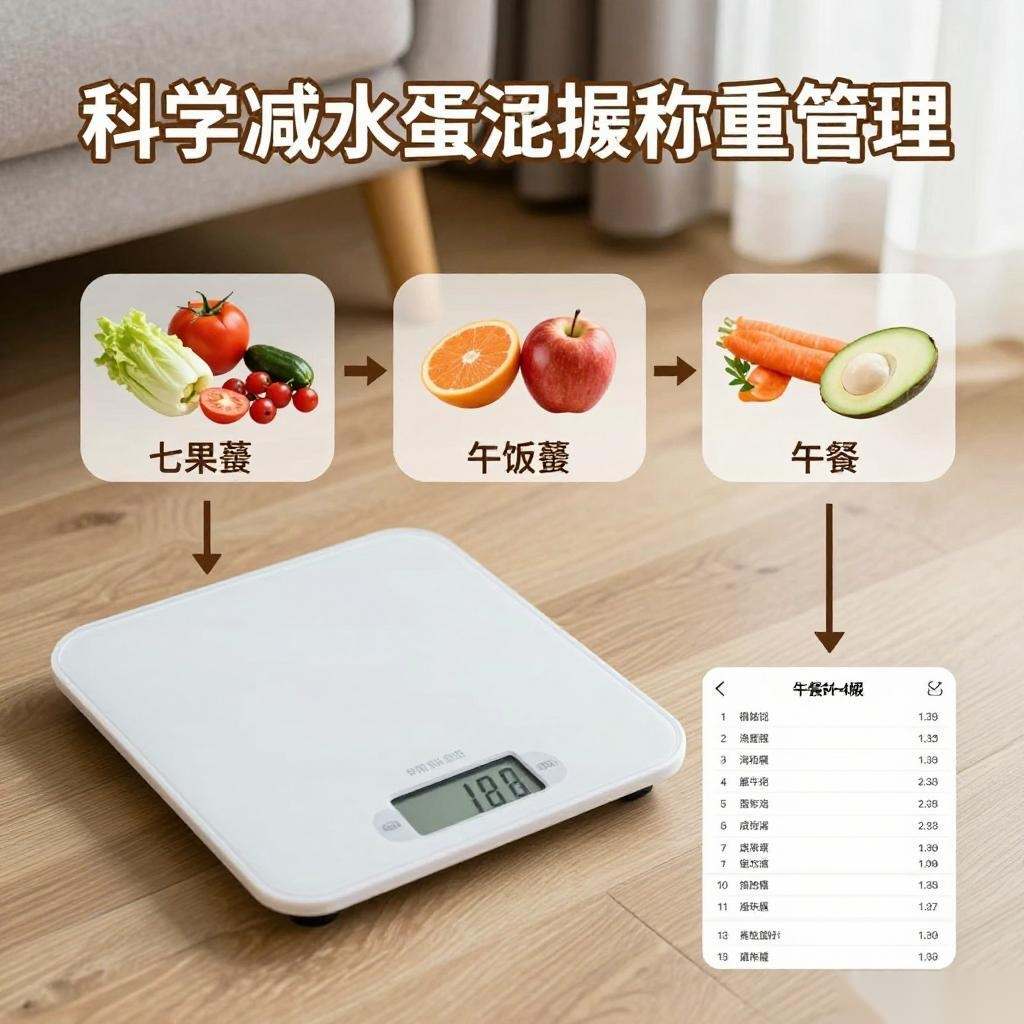 科学减脂实操：热量碳水称重全攻略