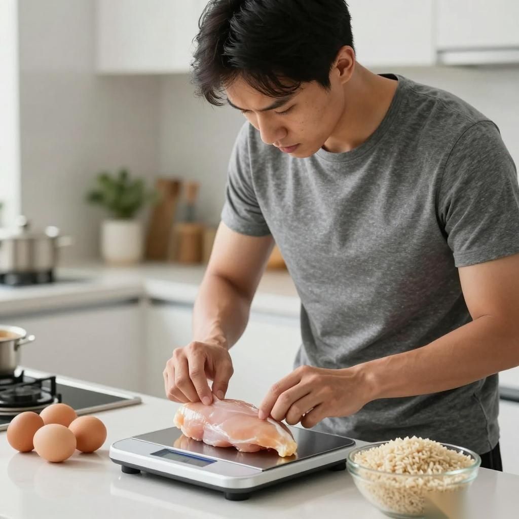 增肌饮食蛋白摄入指南：每公斤需多少？乳清蛋白何时补？