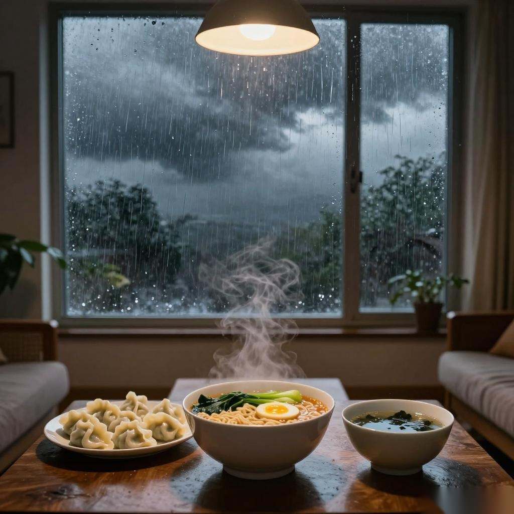 台风宅家中的饮食升级思考