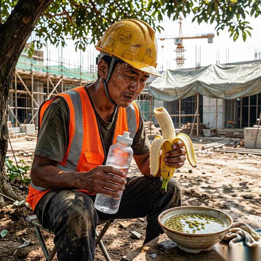 高温作业补钾防暑要点