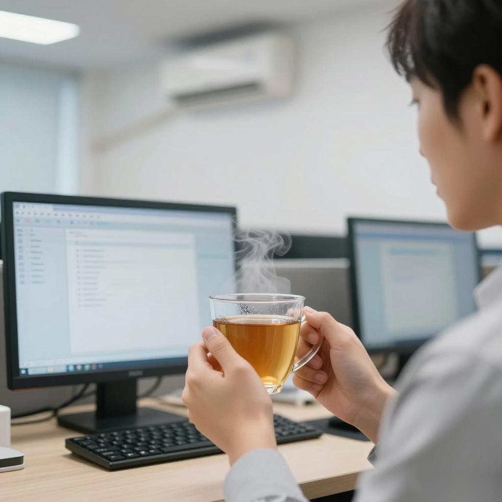空调房常喝暖身茶饮