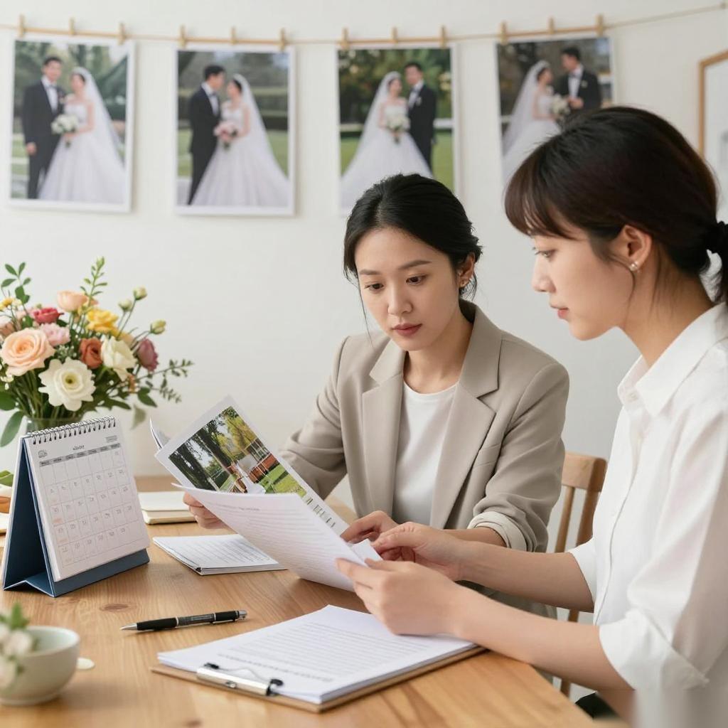 婚礼筹备核心三件事