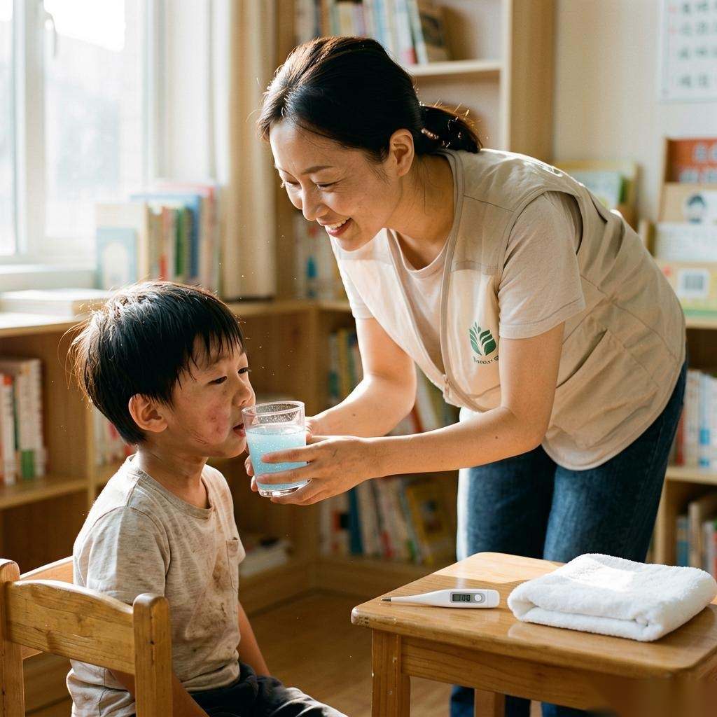 自制补液盐:暑期支教中的肠胃炎应对之道