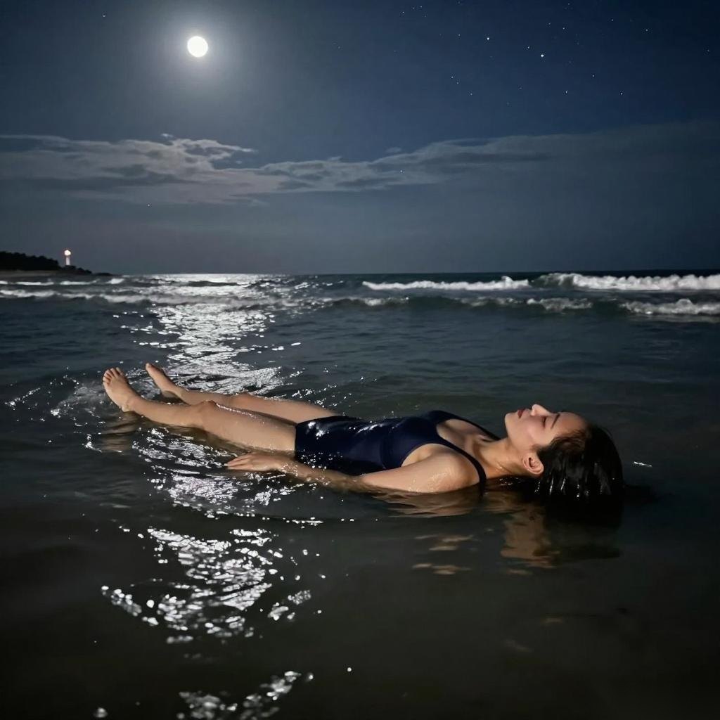 海边夜泳安全指南:如何应对腿抽筋