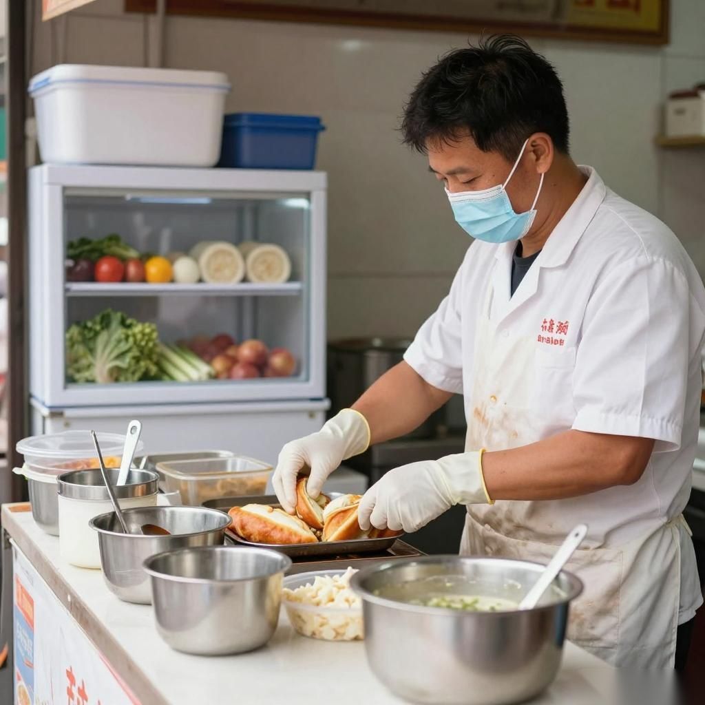 高温早餐摊食物中毒风险与应对