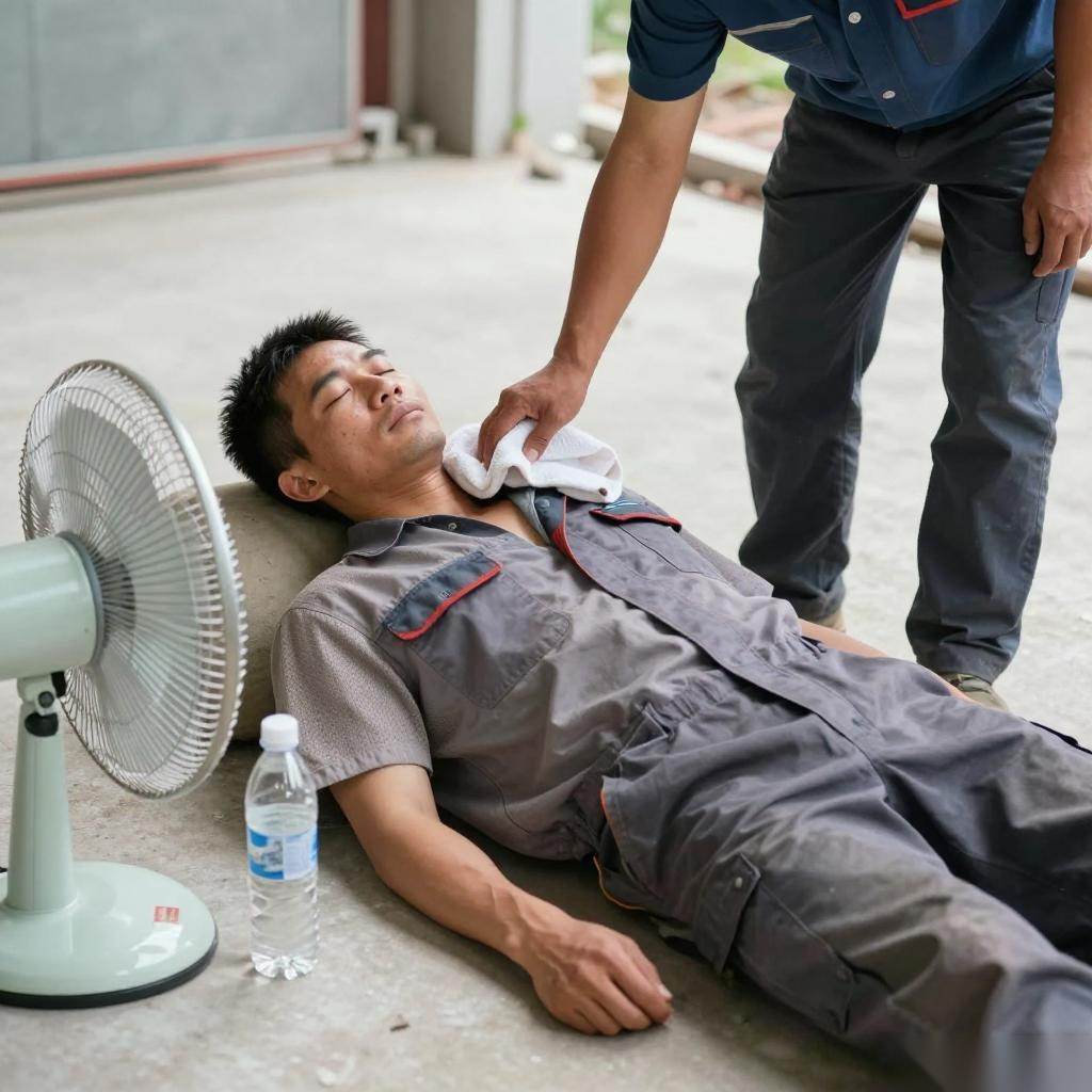 高温作业中暑急救指南