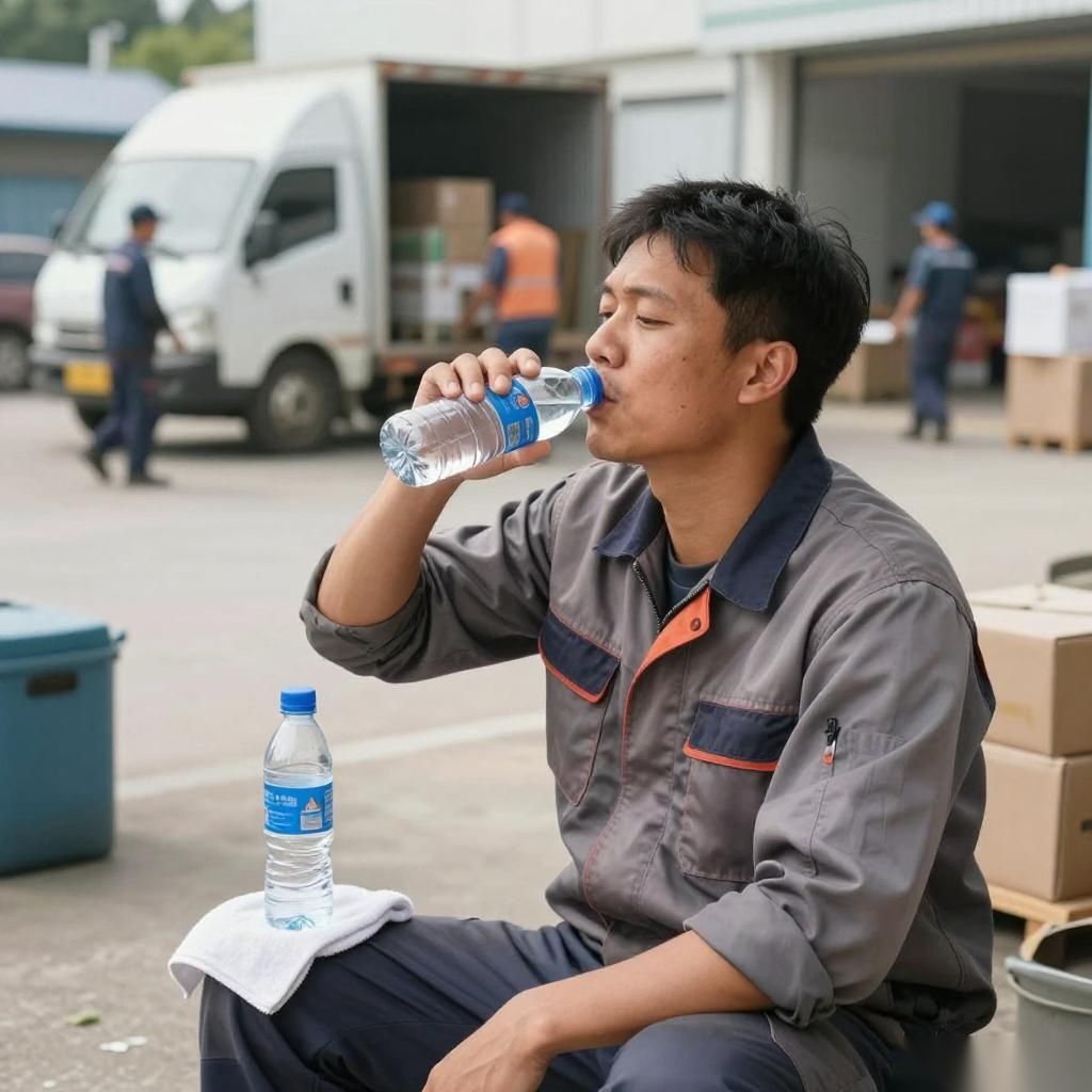 高温物流运输中的脱水肾损伤风险