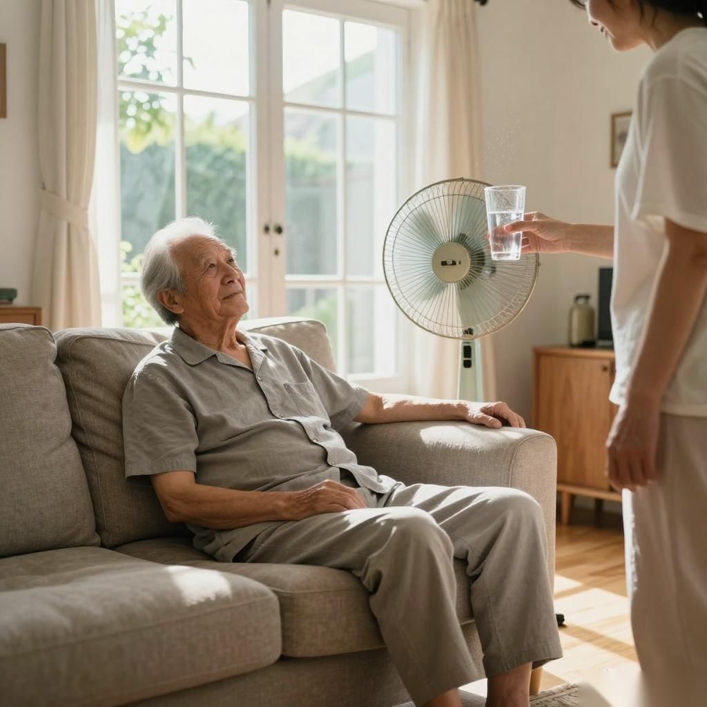 高温下的老人看护之重：夏季健康安全的思考