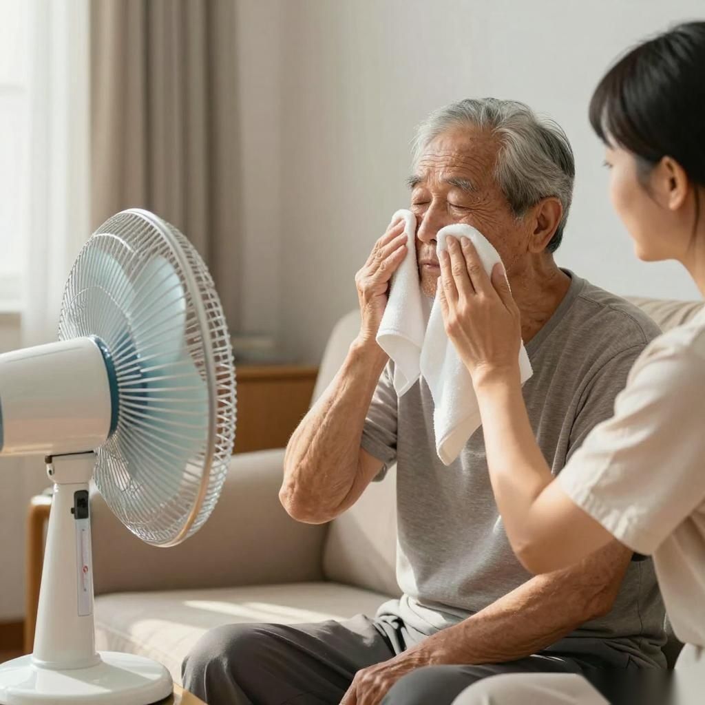 高温下的老人看护之重:夏季健康安全的思考