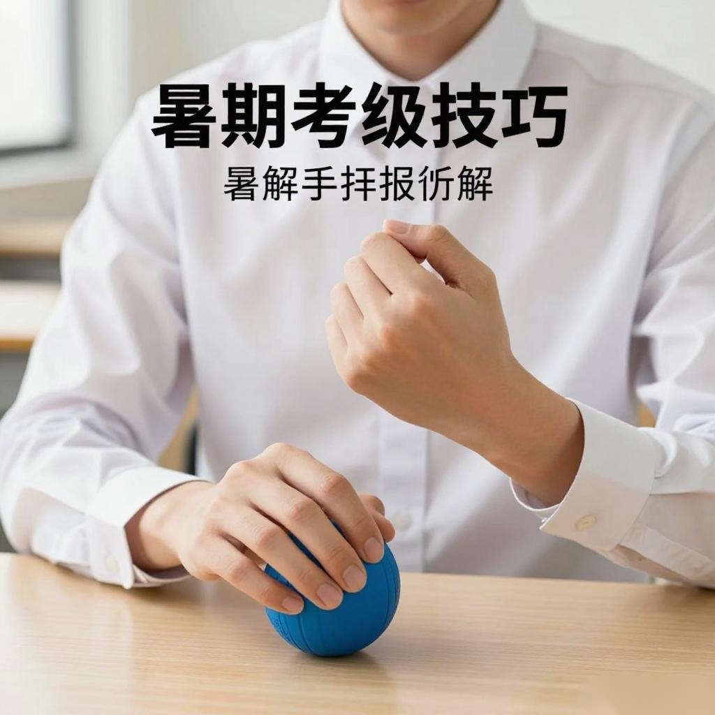 暑期考级紧张怎么办：缓解手抖的小技巧