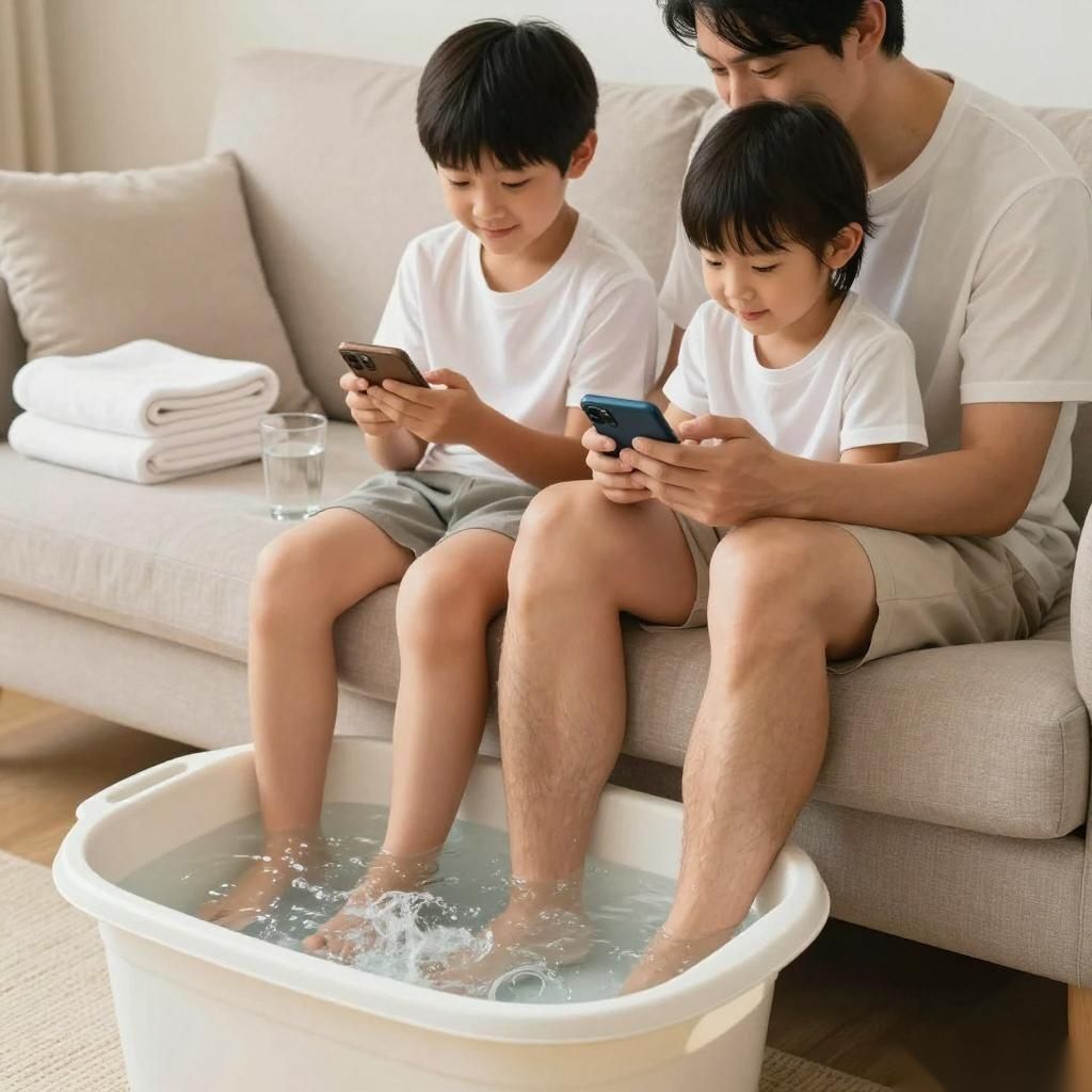 暑假亲子游疲劳缓解:足浴按摩的科学方法