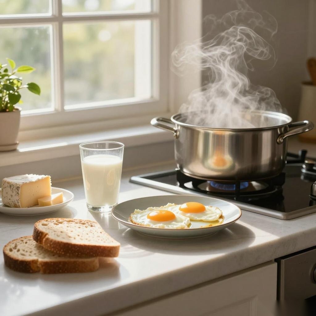 暑假亲子早餐攻略：牛奶鸡蛋助力孩子增高