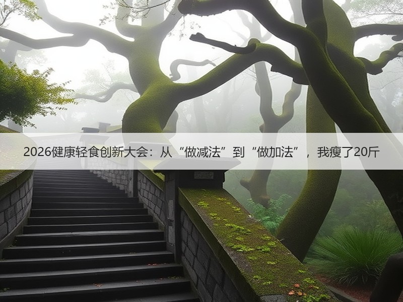 2026健康轻食创新大会：从“做减法”到