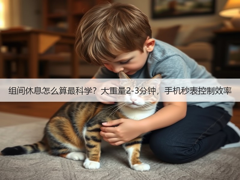 组间休息怎么算最科学？大重量2-3分钟，