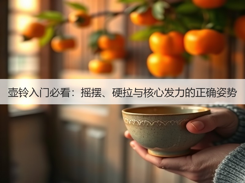 壶铃入门必看：摇摆、硬拉与核心发力的正确