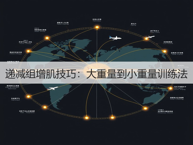 递减组增肌技巧：大重量到小重量训练法