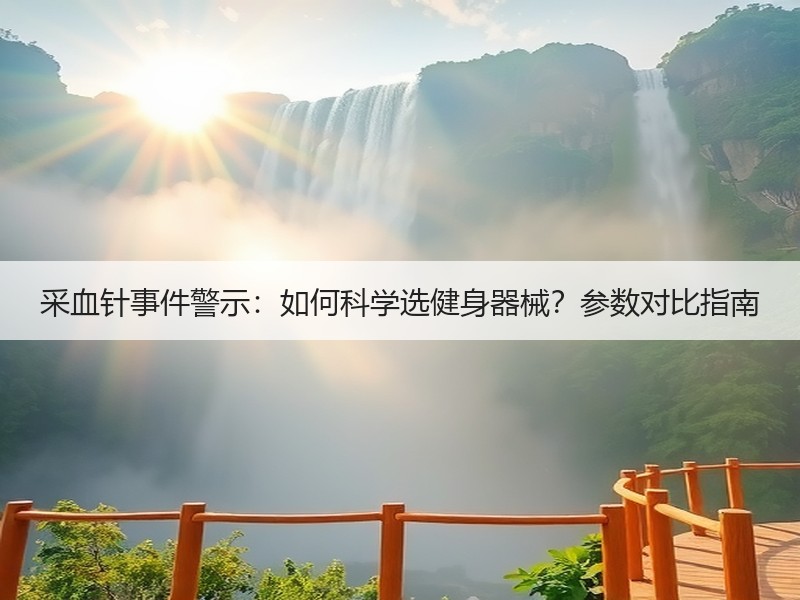 采血针事件警示：如何科学选健身器械？参数