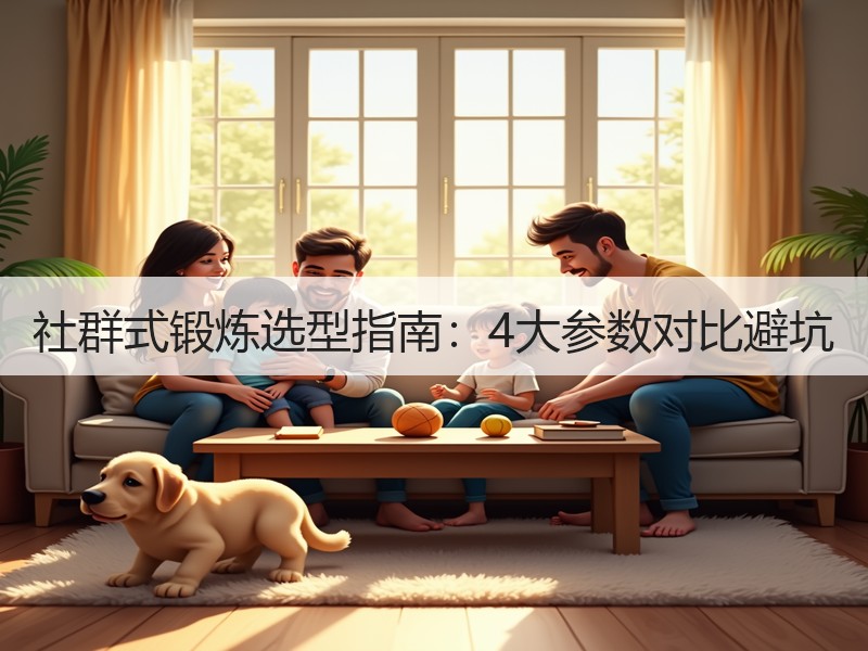 社群式锻炼选型指南：4大参数对比避坑