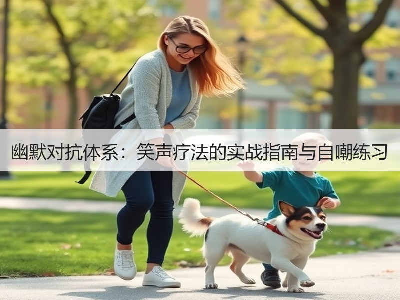 幽默对抗体系：笑声疗法的实战指南与自嘲练