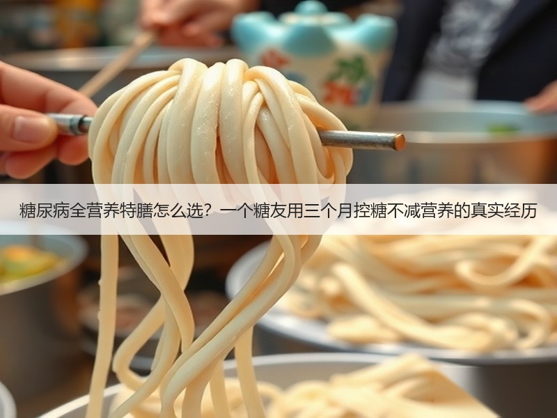 糖尿病全营养特膳怎么选？一个糖友用三个月