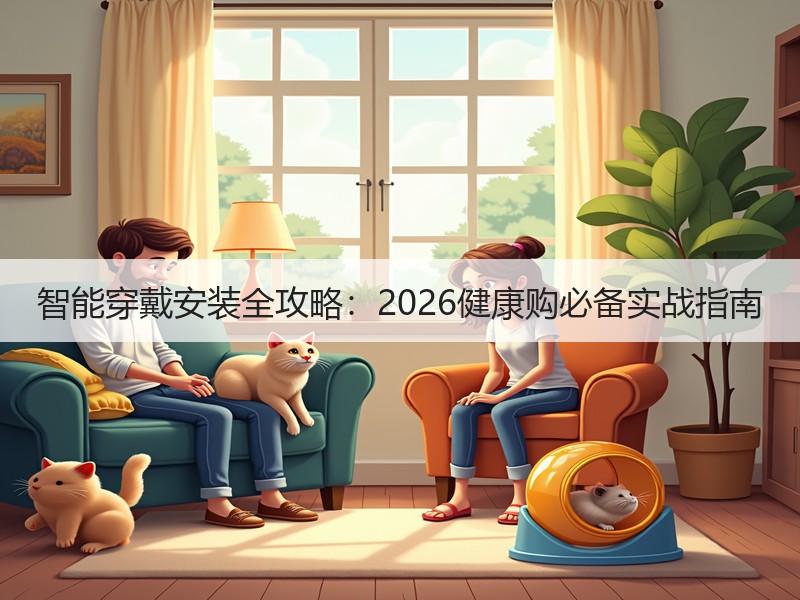 智能穿戴安装全攻略：2026健康购必备实