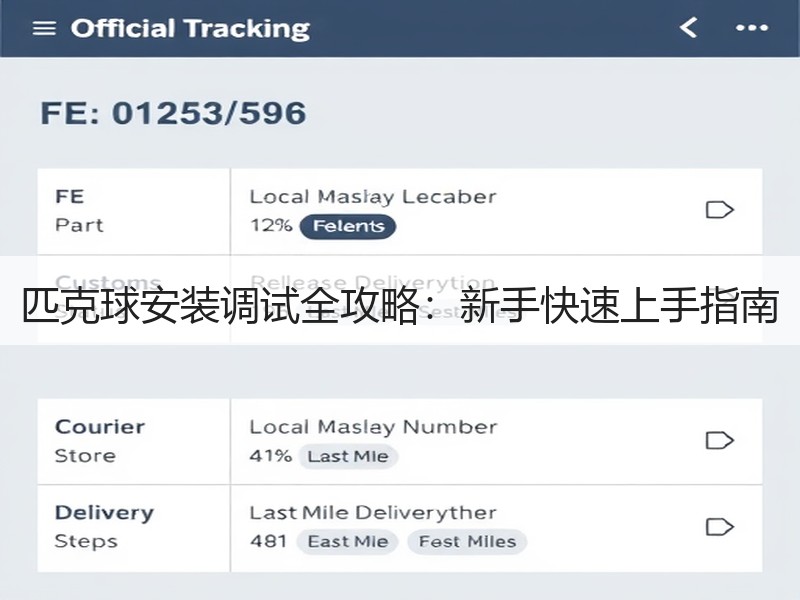 匹克球安装调试全攻略：新手快速上手指南