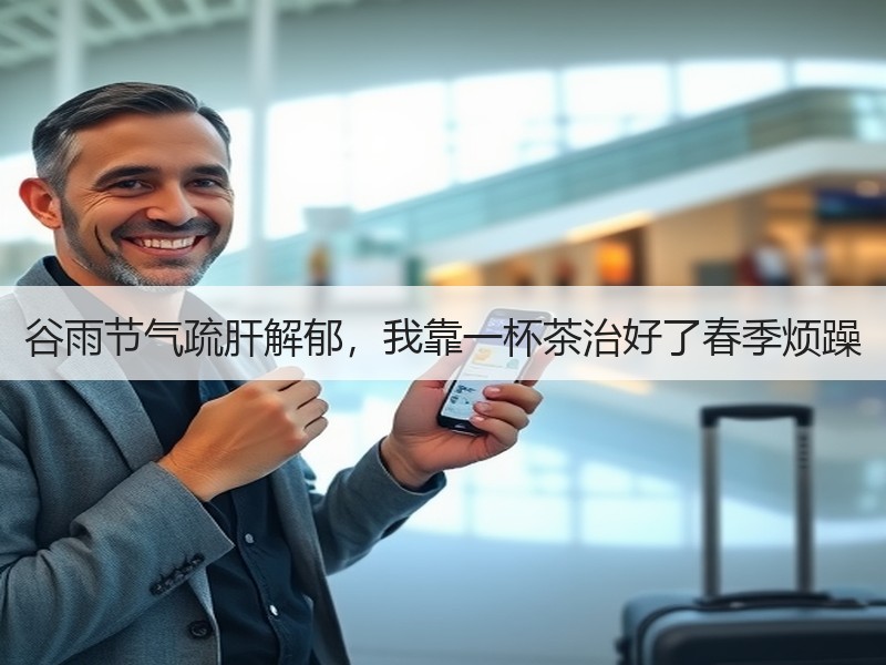 谷雨节气疏肝解郁，我靠一杯茶治好了春季烦