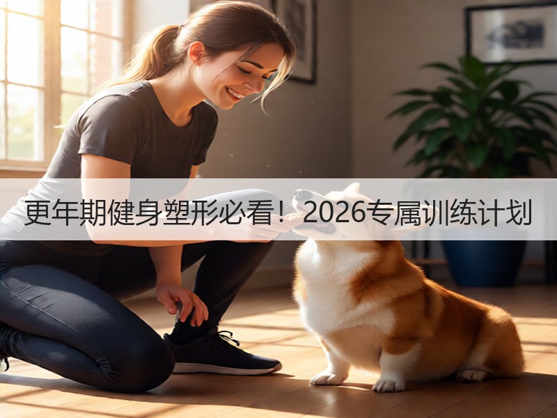 更年期健身塑形必看！2026专属训练计划