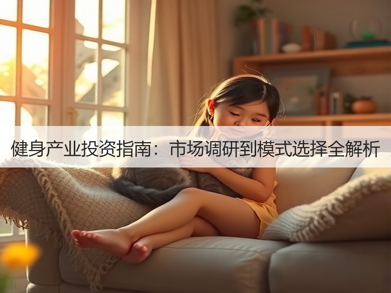 健身产业投资指南：市场调研到模式选择全解