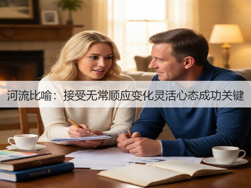 河流比喻：接受无常顺应变化灵活心态成功关