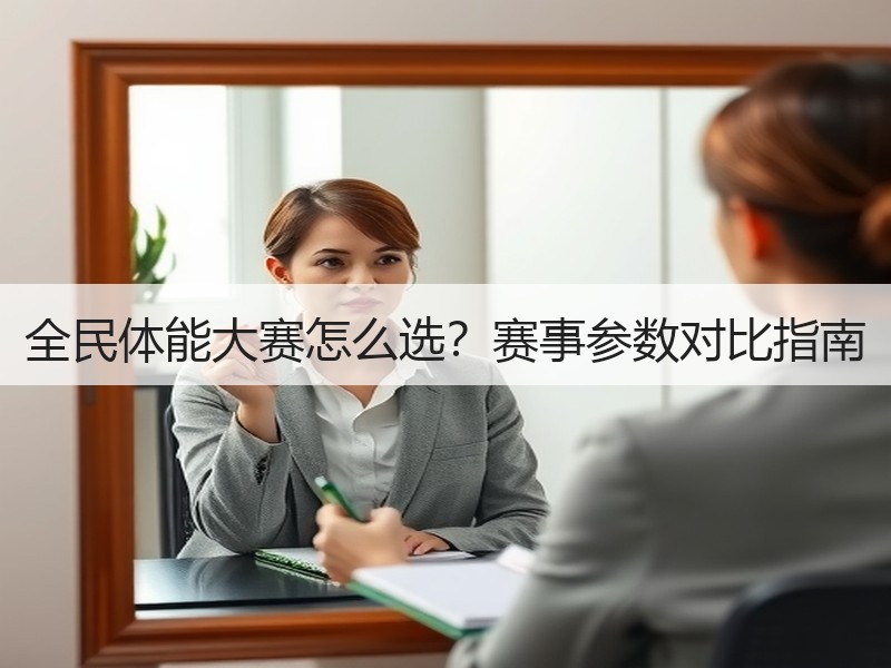 全民体能大赛怎么选？赛事参数对比指南