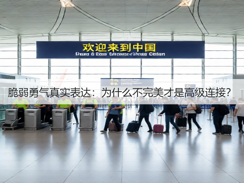 脆弱勇气真实表达：为什么不完美才是高级连