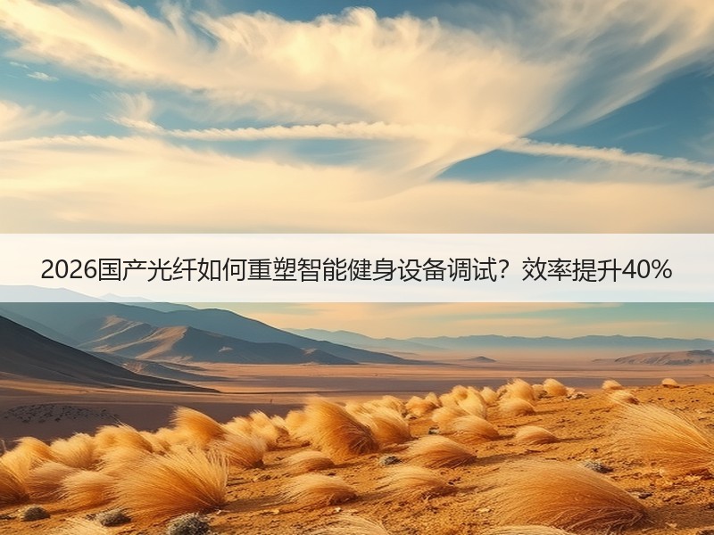 2026国产光纤如何重塑智能健身设备调试