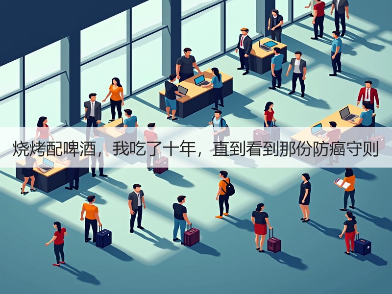 烧烤配啤酒，我吃了十年，直到看到那份防癌
